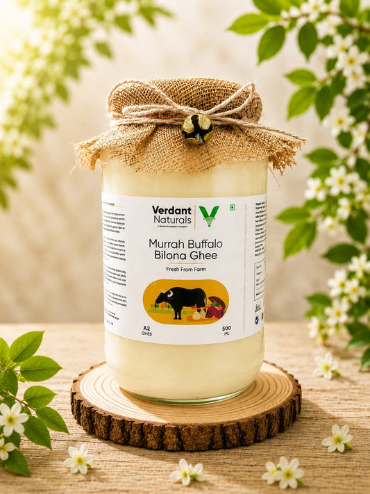 Verdant Naturals Murrah Buffalo Bilona Ghee 500ml